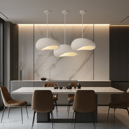 BRILAGI - Lustră pe cablu WABI SABI 1xE27/60W/230V Ø 40 cm albă