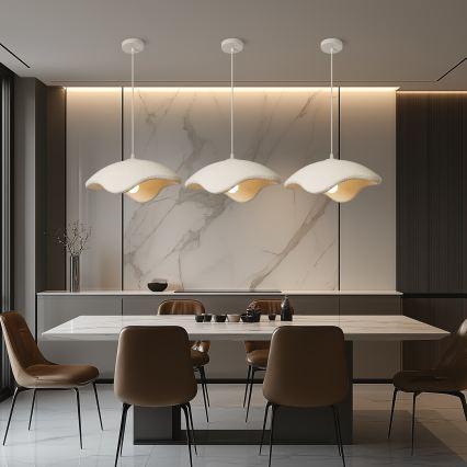 BRILAGI - Lustră pe cablu WABI SABI 1xE27/60W/230V Ø 40 cm albă
