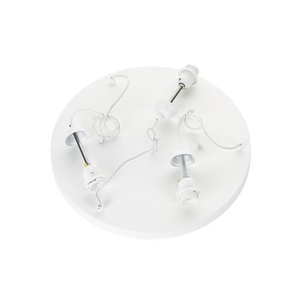 Brilagi - Lustra pe cablu WABI SABI 3xE27/40W/230V diam. 82 cm albă