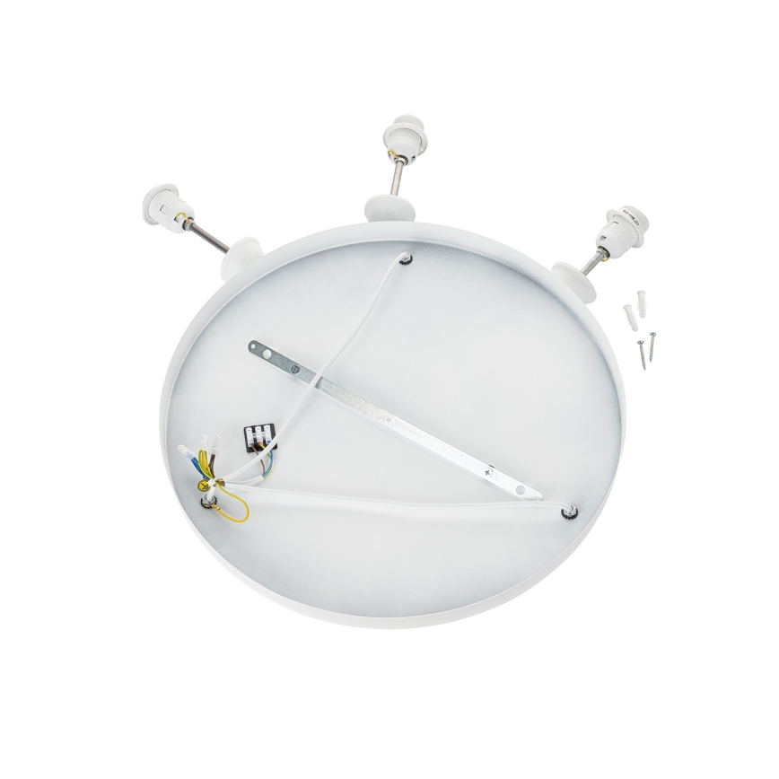 Brilagi - Lustra pe cablu WABI SABI 3xE27/40W/230V diam. 82 cm albă