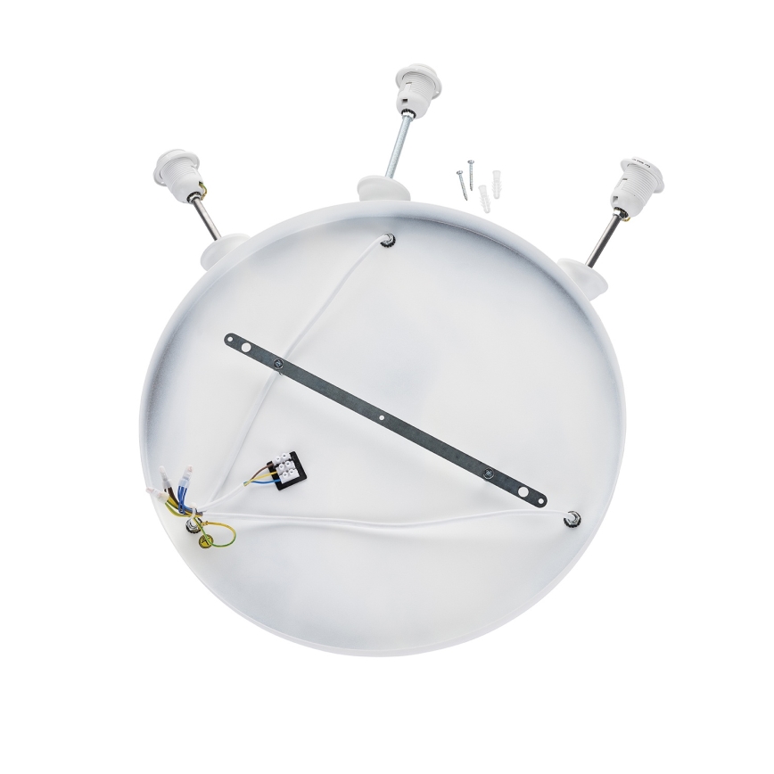 Brilagi - Lustră pe cablu WABI SABI 3xE27/40W/230V Ø 82 cm alb