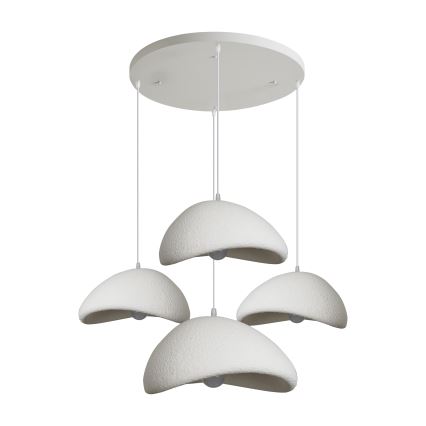 BRILAGI - Lustră pe cablu WABI SABI 4xE27/60W/230V albă