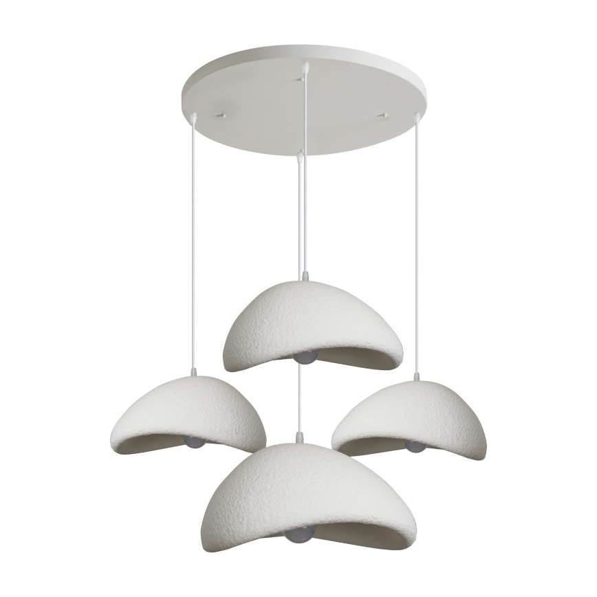 BRILAGI - Lustră pe cablu WABI SABI 4xE27/60W/230V albă