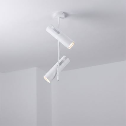 Brilagi - Lustră pe tijă BRANCH 2xGU10/30W/230V albă