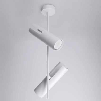 Brilagi - Lustră pe tijă BRANCH 2xGU10/30W/230V albă