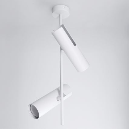 Brilagi - Lustră pe tijă BRANCH 2xGU10/30W/230V albă