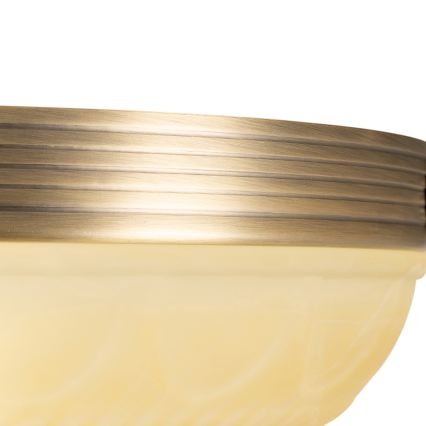 BRILAGI - Lustră pe tijă DAHLIA 3xE27/40W/230V Ø 37 cm, alamă