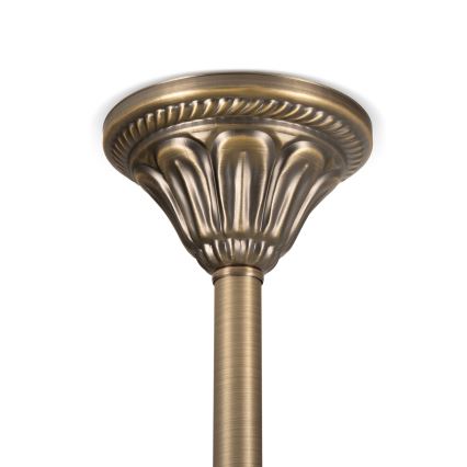 BRILAGI - Lustră pe tijă DAHLIA 3xE27/40W/230V Ø 37 cm, alamă