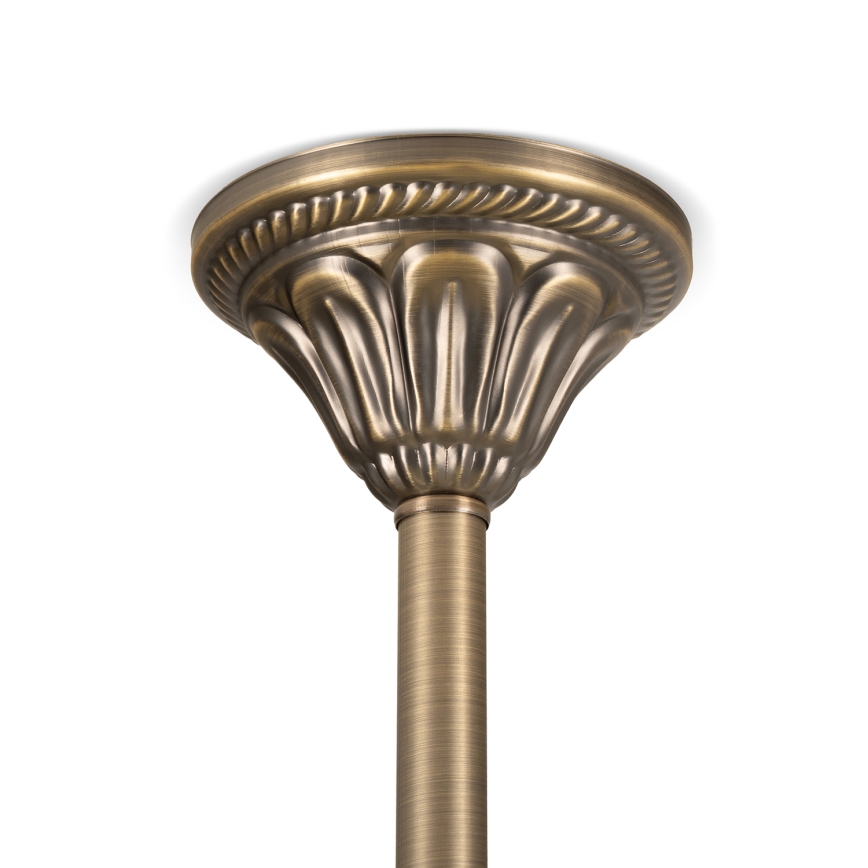 BRILAGI - Lustră pe tijă DAHLIA 3xE27/40W/230V Ø 37 cm, alamă