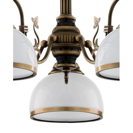 Brilagi - Lustră pe tijă TAURUS 5xE27/15W/230V diam. 70 cm bronz