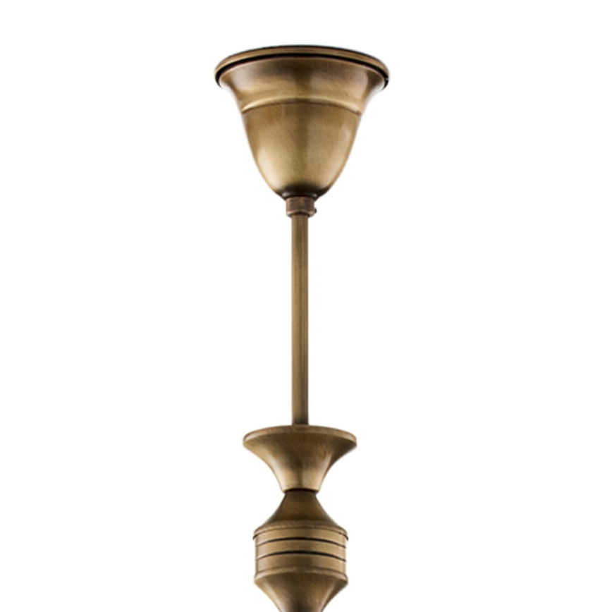 Brilagi - Lustră pe tijă TAURUS 5xE27/15W/230V diam. 70 cm bronz