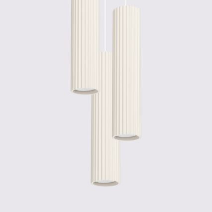 Brilagi - Lustră suspendată CRESTO, 3x GU10/10W/230V, crem