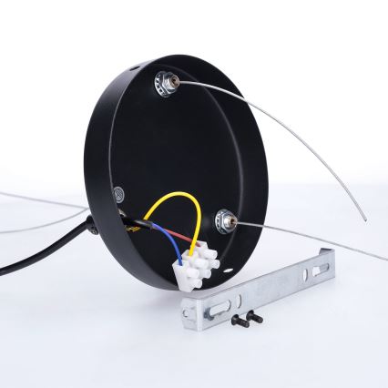 BRILAGI - Lustră suspendată cu cablu SELE 6xGU10/30W/230V neagră