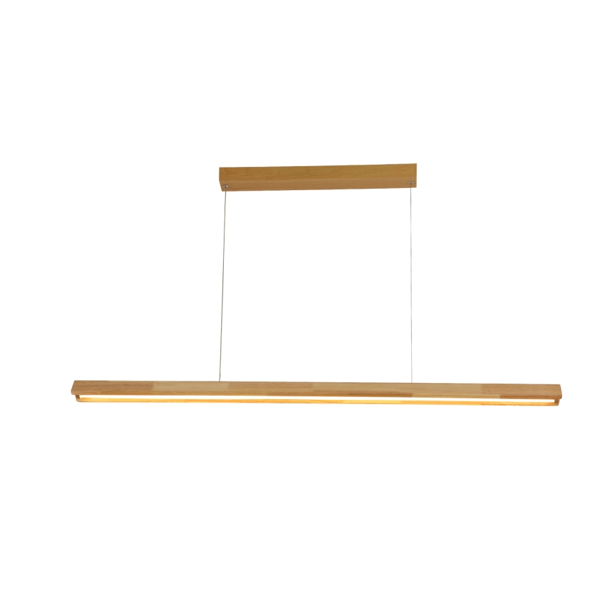 Brilagi - Lustră suspendată cu cablu UMEA WOOD LED/30W/230V 120 cm lemn
