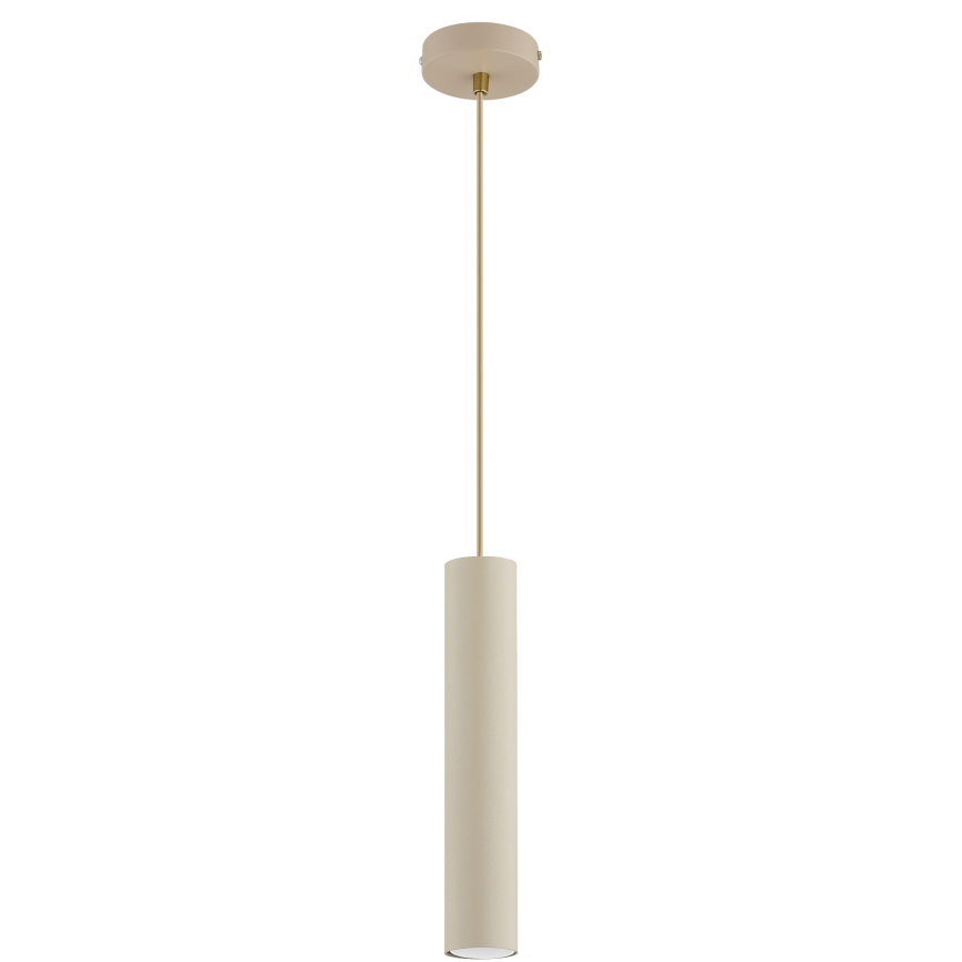 Brilagi - Lustra suspendată pe cablu 1xGU10/15W/230V bej/auriu