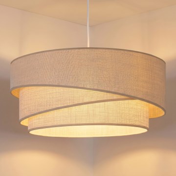 Brilagi - Lustră suspendată pe cablu ARROW, 1xE27/60W/230V, Ø 45 cm, bej