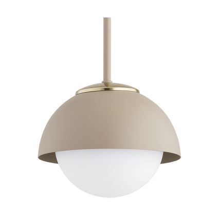 Brilagi - Lustră suspendată pe cablu COSMO 3xE27/60W/230V bej/auriu