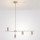 Brilagi - Lustră suspendată pe cablu CRANE, 4 x GU10, 30W, 230V, bej