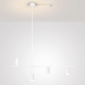 Brilagi - Lustră suspendată pe cablu CRANE, 4 × GU10, 30 W, 230 V, alb