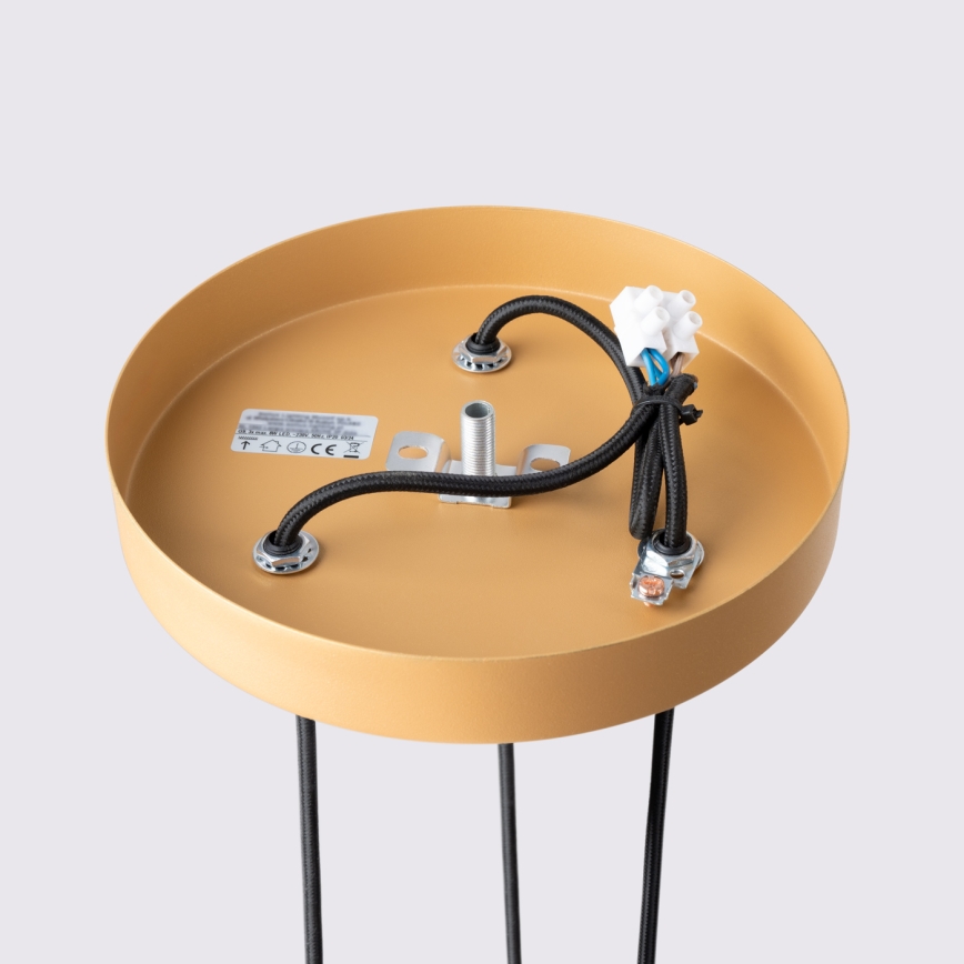 Brilagi - Lustră suspendată pe cablu CRESTO 3xGU10/10W/230V auriu