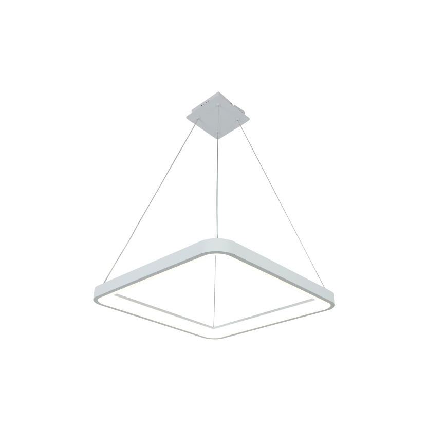 Brilagi - Lustră LED dimerizabilă pe cablu FALCON SLIM LED/50W/230V 3000-6500K 50x50 cm alb + telecomandă