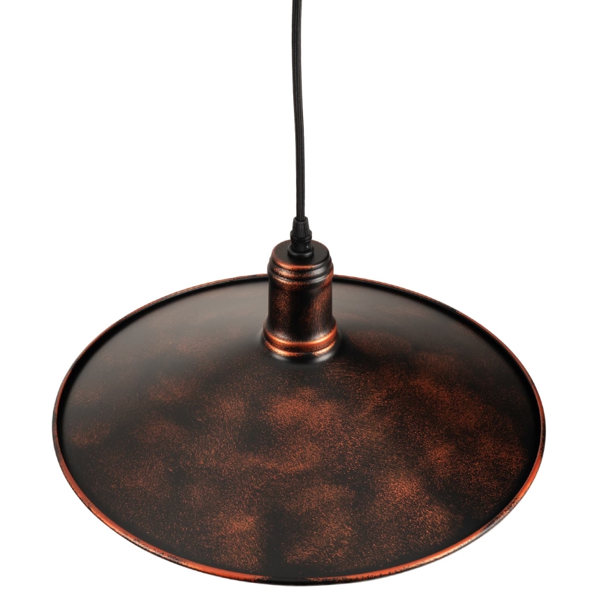 BRILAGI - Lustră suspendată pe cablu FORGE 1xE27/60W/230V Ø 36 cm patină/cupru