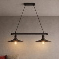 BRILAGI - Lustră suspendată pe cablu FORGE 2xE27/60W/230V maro