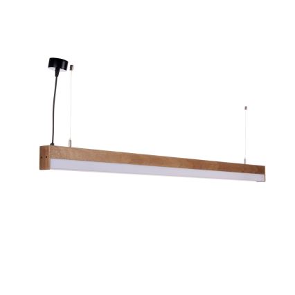 BRILAGI - lustra suspendată pe cablu GARDALINE LED/100W/230V 120 cm stejar