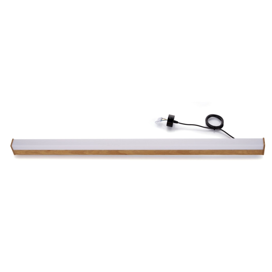 BRILAGI - lustra suspendată pe cablu GARDALINE LED/100W/230V 120 cm stejar