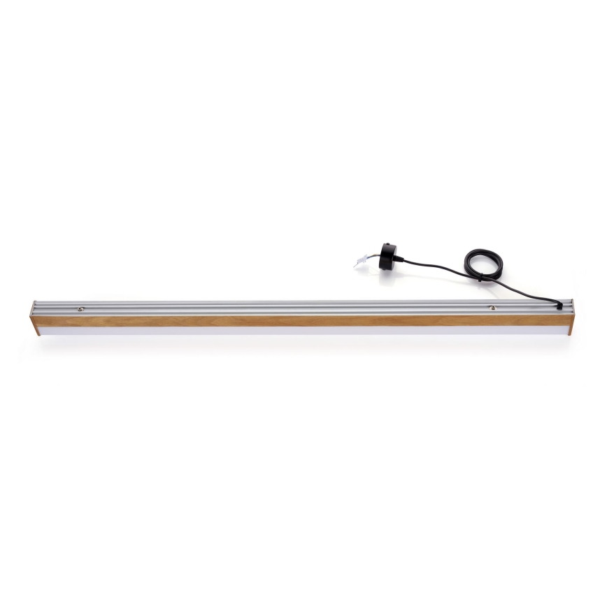 BRILAGI - lustra suspendată pe cablu GARDALINE LED/100W/230V 120 cm stejar