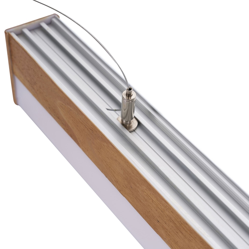 BRILAGI - lustra suspendată pe cablu GARDALINE LED/100W/230V 120 cm stejar