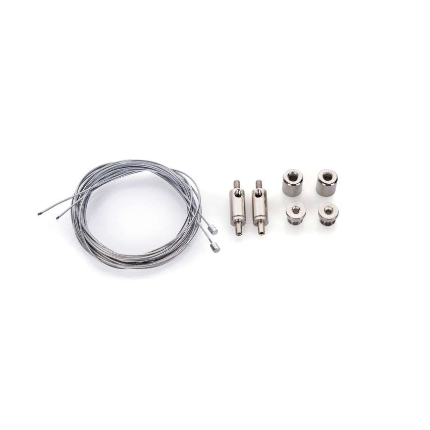 BRILAGI - lustra suspendată pe cablu GARDALINE LED/100W/230V 120 cm stejar