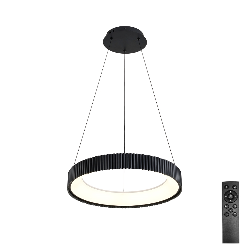 Brilagi - Lustră LED dimabilă pe cablu FALCON MODERN, 30W, 230V, 3000–6500K, Ø 40 cm, negru, cu telecomandă