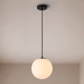 BRILAGI - Lustră suspendată pe cablu POLOS 1xE27/40W/230V Ø 20 cm neagră