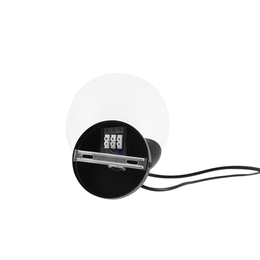 BRILAGI - Lustră suspendată pe cablu POLOS 1xE27/40W/230V Ø 20 cm neagră