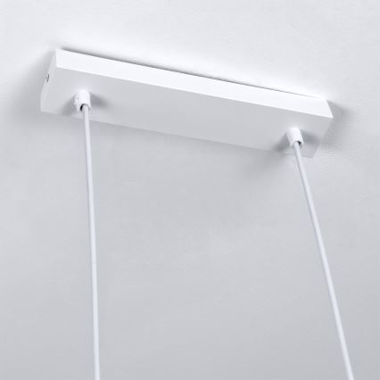 Brilagi - Lustră suspendată pe cablu SELE 4xGU10/30W/230V albă