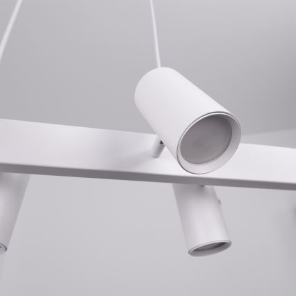 Brilagi - Lustră suspendată pe cablu SELE 6xGU10/30W/230V albă