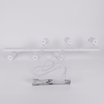 Brilagi - Lustră suspendată pe cablu SELE 6xGU10/30W/230V albă
