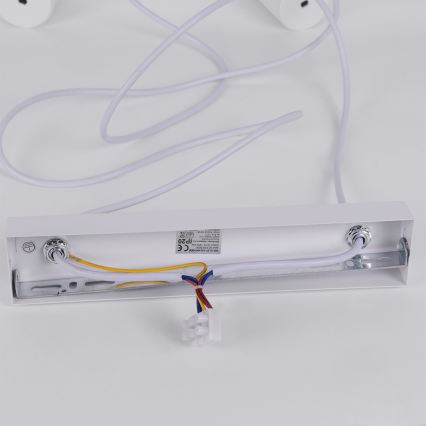 Brilagi - Lustră suspendată pe cablu SELE 6xGU10/30W/230V albă