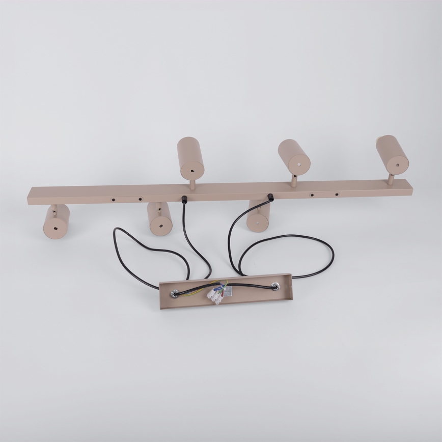 BRILAGI - Lustră suspendată pe cablu SELE 6xGU10/30W/230V bej