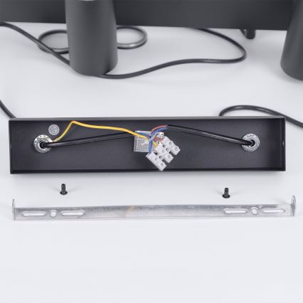 Brilagi - Lustră suspendată pe cablu SELE 6xGU10/30W/230V neagră