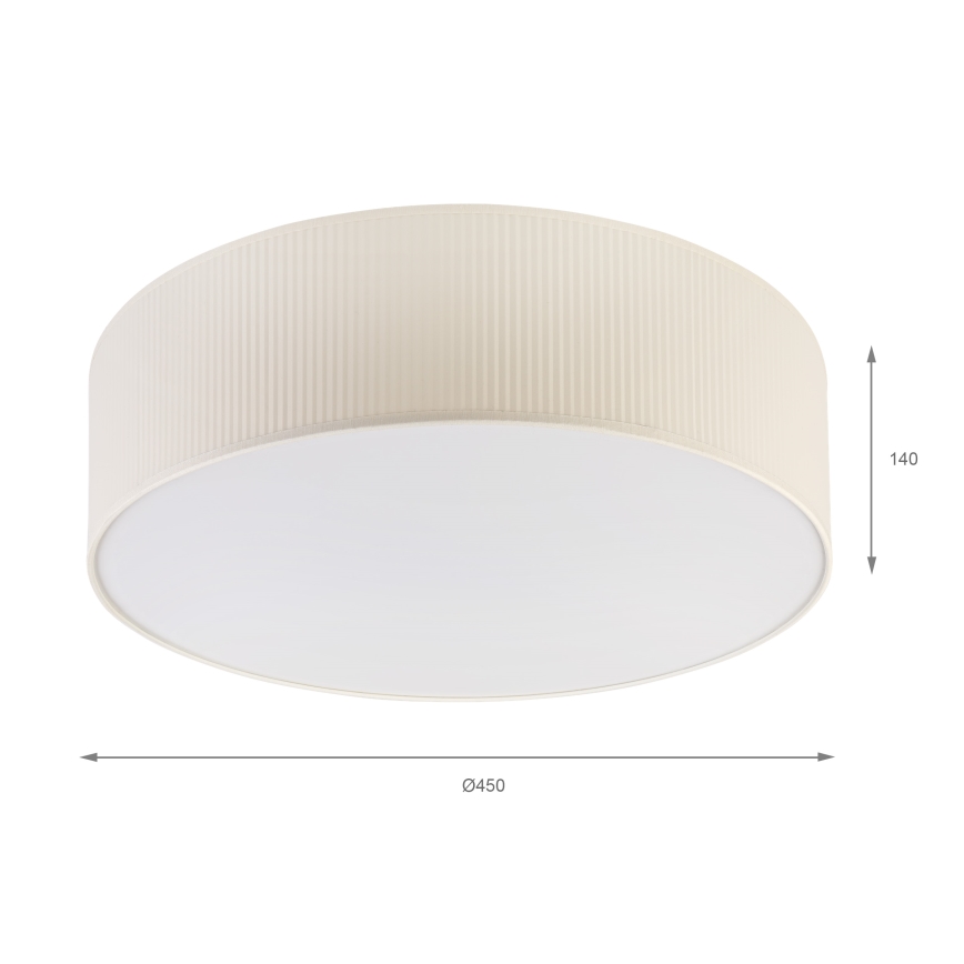 Brilagi - Lustră suspendată pe cablu SIRIJA MODERN 1xE27/60W/230V Ø 35 cm albă