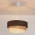 Brilagi - Lustră suspendată pe cablu TRIO, 1xE27/60W/230V, Ø 40 cm, maro/bej/alb