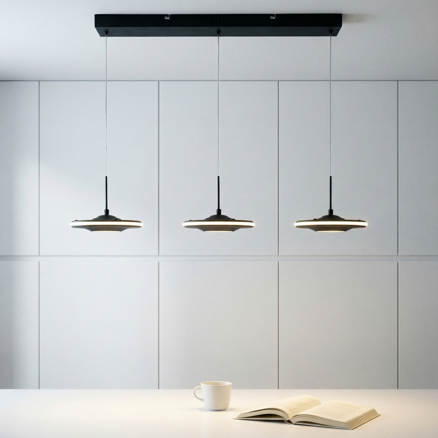 Brilagi - Lustra suspendată pe cablu VERANO, 3x LED/15W/230V