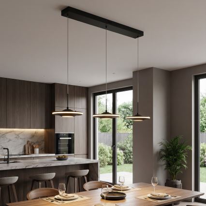 Brilagi - Lustra suspendată pe cablu VERANO, 3x LED/15W/230V