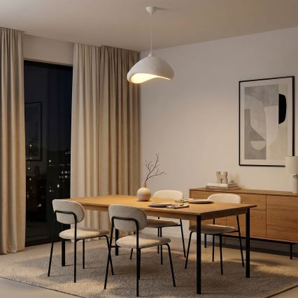 Brilagi - Lustră suspendată pe cablu WABI SABI 1xE27/40W/230V Ø 52 cm alb