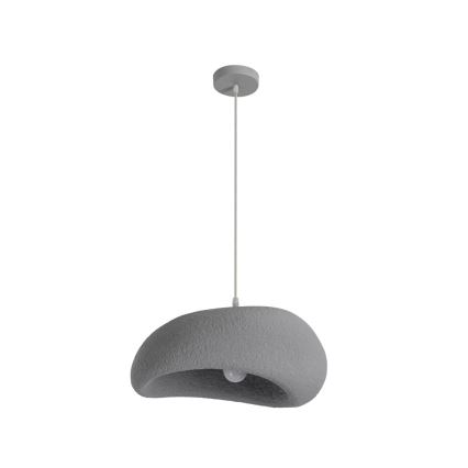 BRILAGI - Lustră suspendată pe cablu WABI SABI 1xE27/60W/230V Ø 40 cm gri