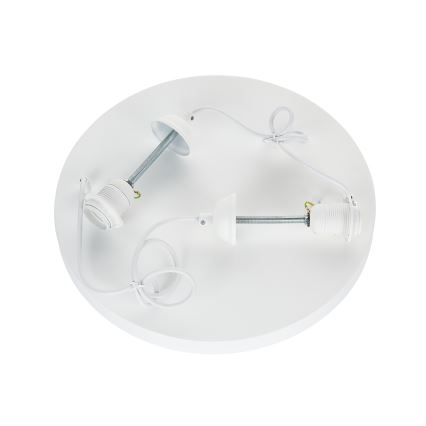 Brilagi - Lustră suspendată pe cablu WABI SABI, 2xE27/40W/230V, Ø 45 cm, albă