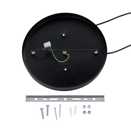 Brilagi - Lustră suspendată pe cablu WABI SABI, 2xE27/40W/230V, Ø 60 cm, neagră