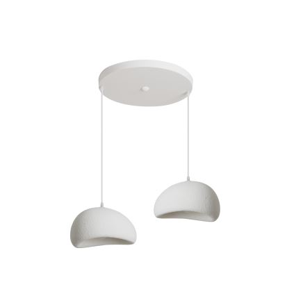 BRILAGI - Lustră suspendată pe cablu WABI SABI 2xE27/60W/230V albă